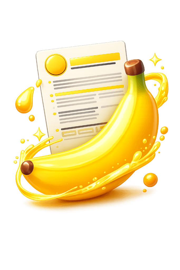 Banana Resume Hero