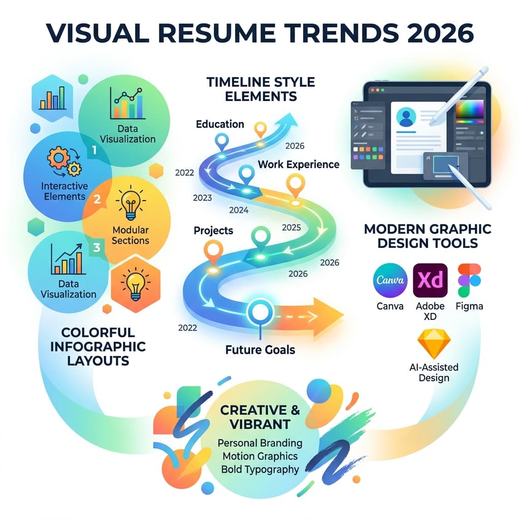 Visual Resume Trends 2026: Infographics & Video